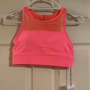 Zyia All Star bra in coral size small. New!